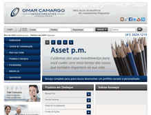 Tablet Screenshot of omarcamargo.codemix.com.br